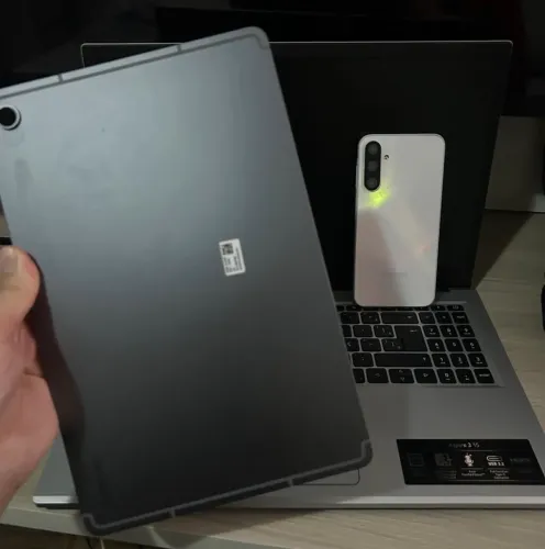 notebook acer + tab s10 lite + galaxy a15