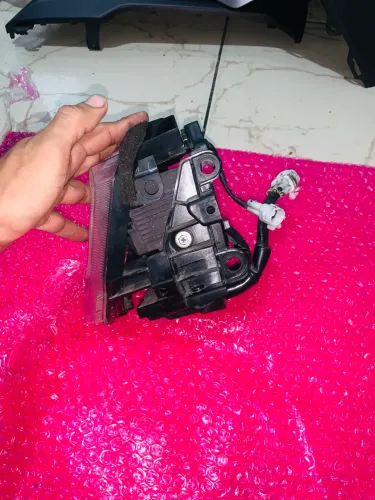 Farol da moto crosser