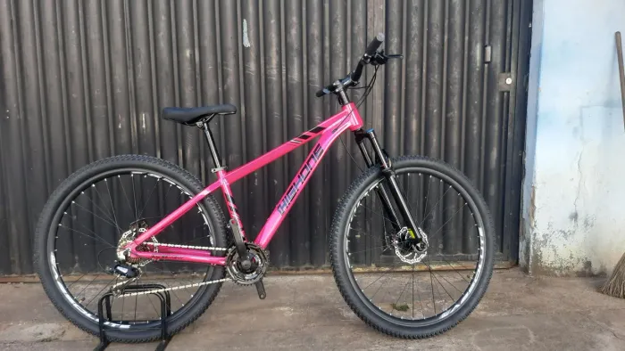 Bicicletas aro 29 com 21 marchas, freio mecânico a disco, urbana GTI, HIG ONE