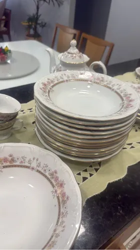 Ap de Jantar completo 12 pessoas Porcelana Schmidt