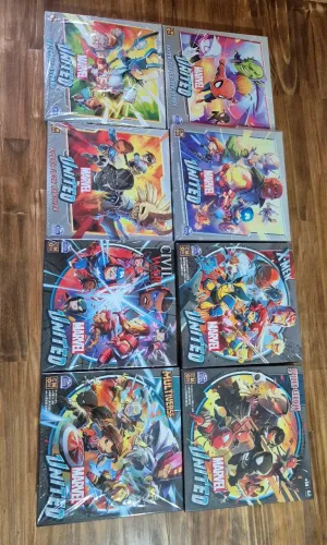 Marvel united board game jogo de tabuleiro coleção 8 caixas