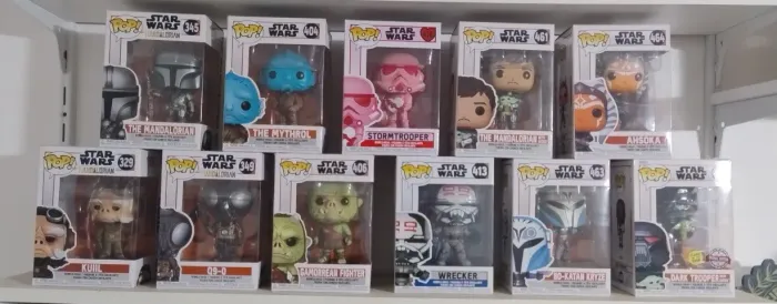 Coleção Star Wars - 11 Funkos (Preço unitário na descrição)