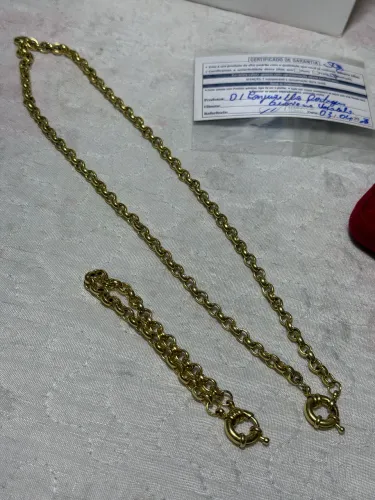 Conjunto Elo Português em moeda antiga