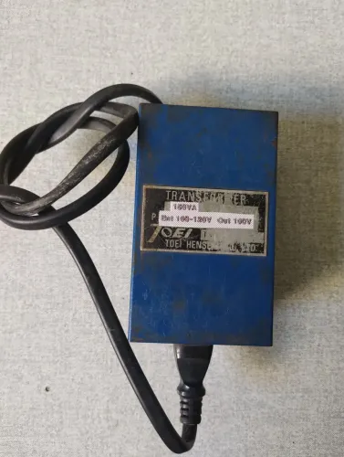 Transformador japonês antigo 127v p 110v