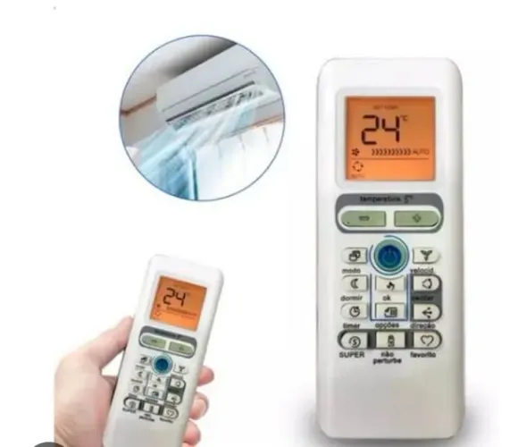 controle remoto ar-condicionado de janela