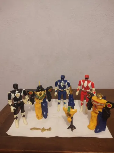 Lote Bonecos Power Rangers Piratas anos 90 ( leia descrição ) 