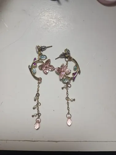 Brinco flor de Sakura