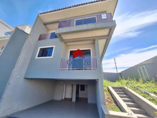 Sobrado com 187,35m² 3 quartos, à venda, no bairro Jardim Cruzeiro em São José dos Pinhais