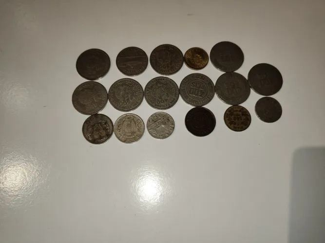 Moedas antigas 