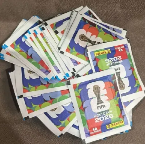 Pacotes de figurinha da copa do mundo original