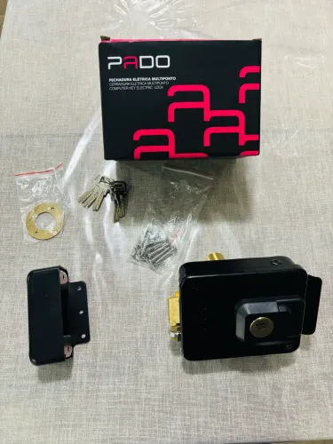 Vendo Fechadura Elétrica Multiponto Pado MP 590-150 Preta - Nova na Caixa