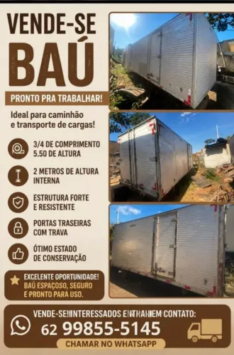Baú pra caminhão