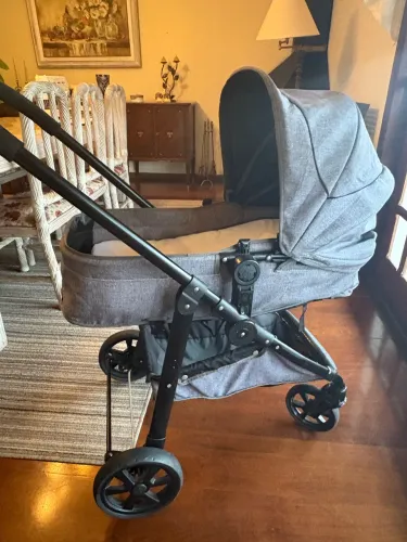 Carrinho de bebê Moisés 