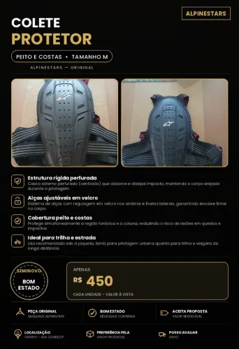 Equipamentos para Motoqueiros