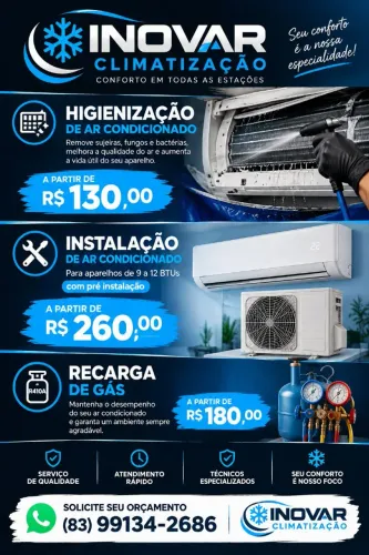 Limpeza ar condicionado