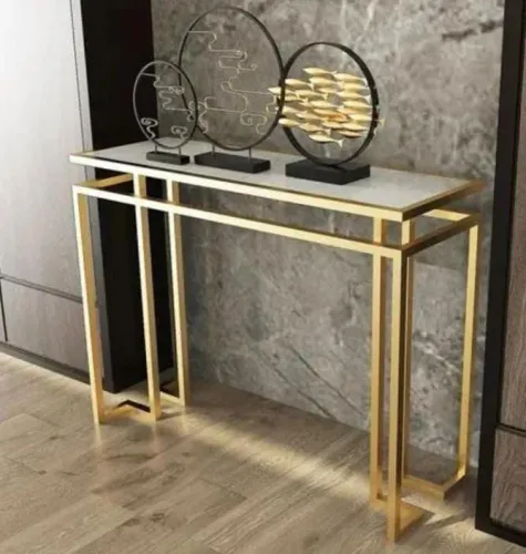 Aparador em metal e madeira sob medida 