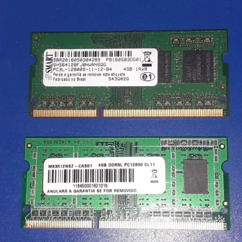 Memoria ram Ddr3 4gb 1600Mhz Smart  