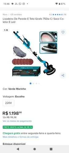 Lixadeira wesco no precinho