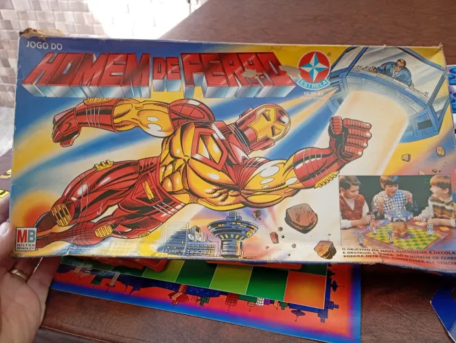 Jogo do Homem de ferro "Estrela ano 1996 com manual completo item de colecionador 