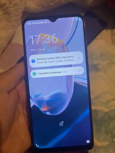 Celular usado Moto E 22 - 32g de armazenamento