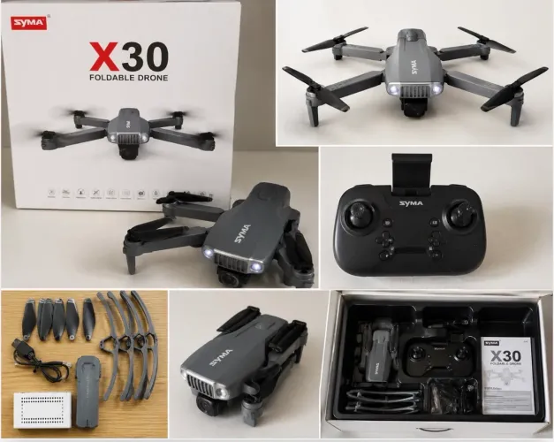 Drone Aéreo Syma X30 GPS com Câmera 4K