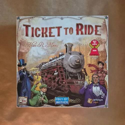 Jogo De Tabuleiro Ticket To Ride