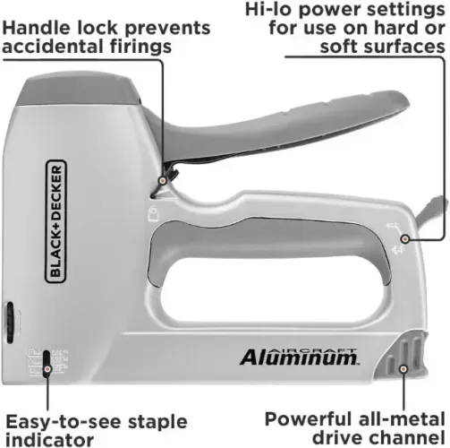 Grampeador Black+Decker Heavy Duty 4 em 1