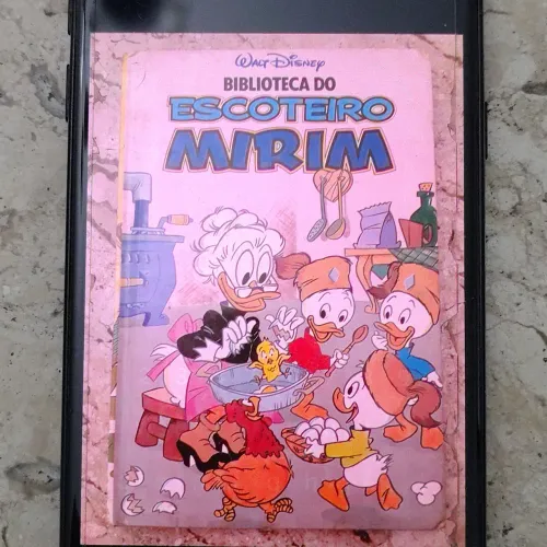 Livro Biblioteca do Escoteiro Mirim nr 10 Disney