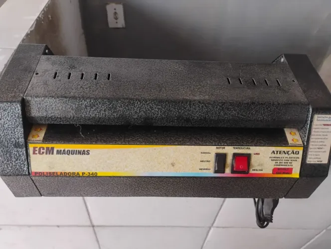PLASTIFICADORA E POLISELADORA ( LEIA A DESCRICAO )