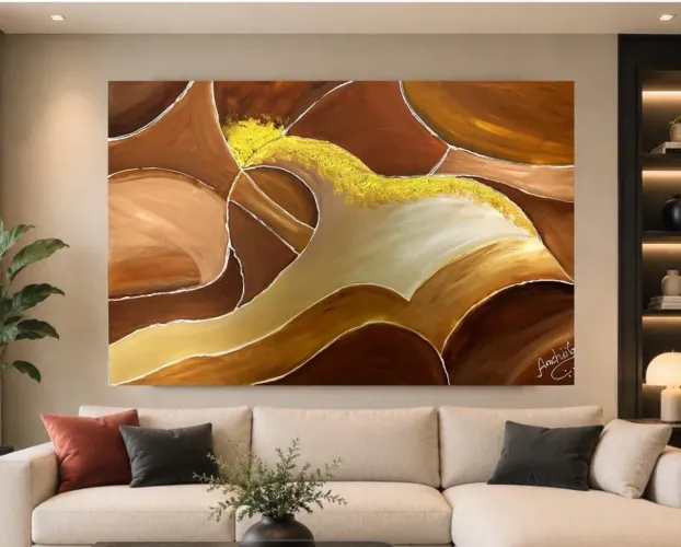 Quadro, Tela abstrato