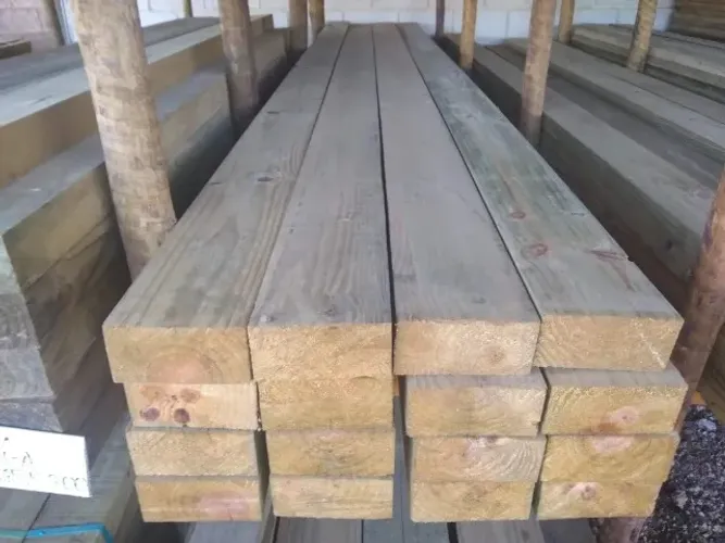 Vigas de pinus tratado diversos tamanhos