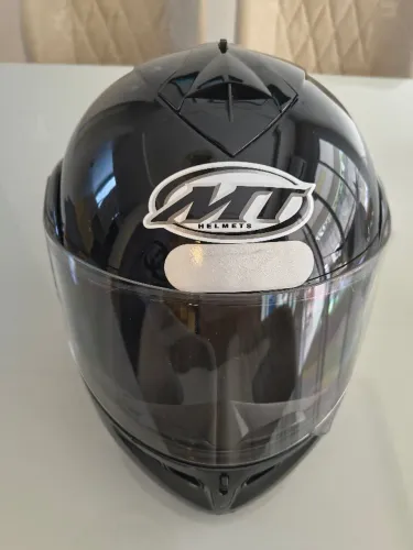 CAPACETE MT HELMETS PRETO - TAMANHO 55-56