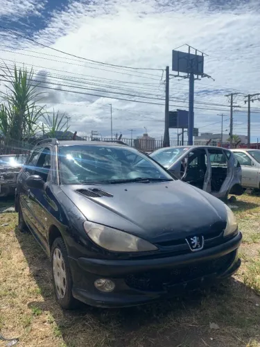 SUCATA PEUGEOT 206 1.4 8V 2007 2008 FLEX