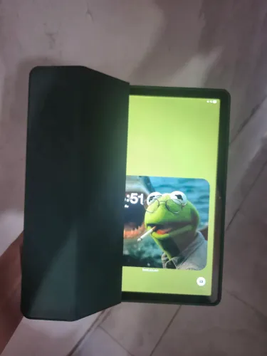 Tablet a9+ com capa + película 