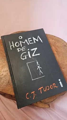 Livro O Homem de Giz (Capa Dura)