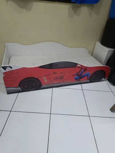 Cama infantil Homem Aranha com colchão