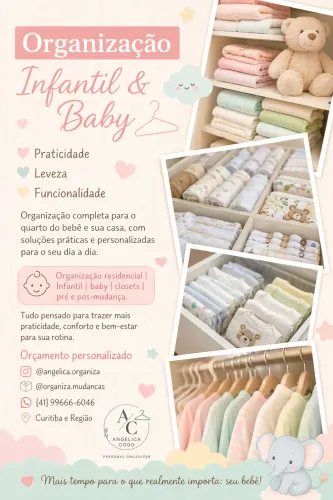 Personal Organizer | Organização Infantil e Baby