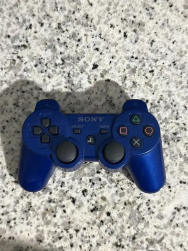 Controle Sony PS3 Azul - Item Decorativo para Colecionador