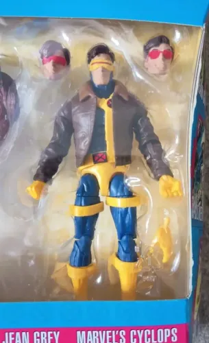 Cyclops jaqueta x-men marvel legends box raríssimo 