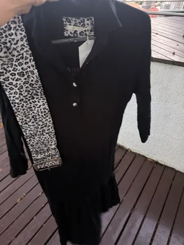 Vestido com cinto feminino 