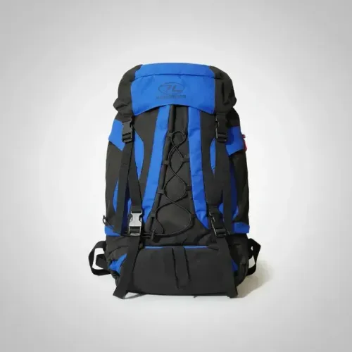 Mochila Highlander Rambler 44 - Preto/azul