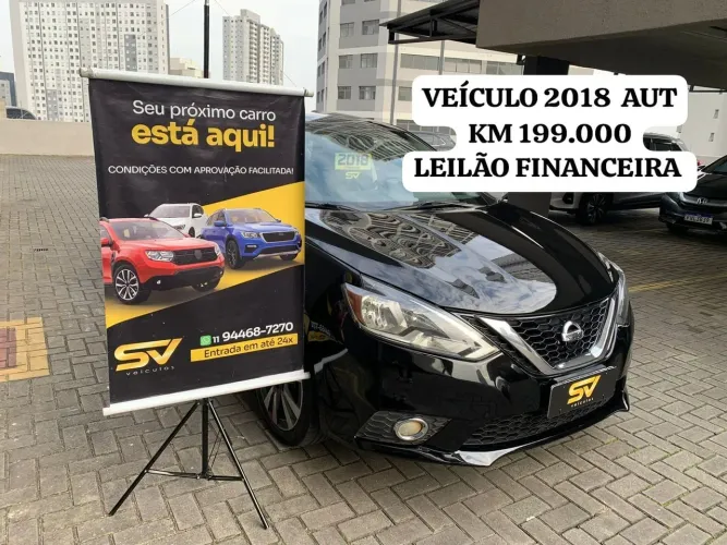 Nissan Sentra SV 2.0 Flexstart 16V Aut. 2018