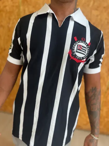 Camisa retrô Corinthians original