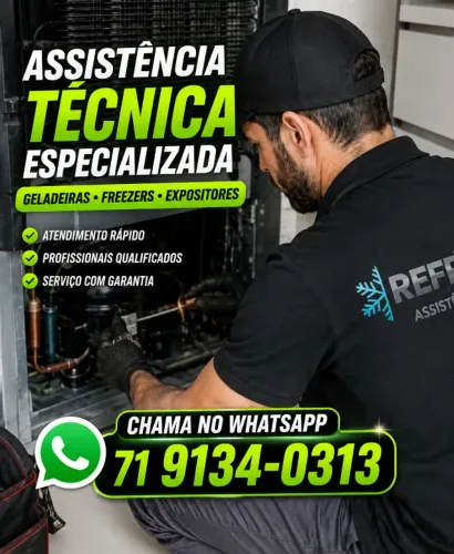 Conserto de geladeiras em domicílio 