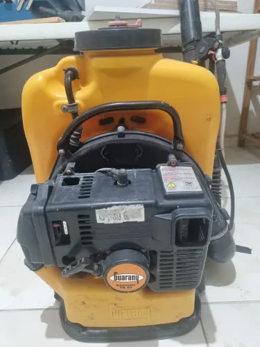 Atomizador Costal Motorizado Guarany 18l G59 Motor 59,2 Cc Cor Amarelo