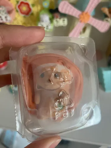 Sylvanian families blind poodle laranja lacrado