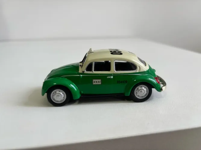 Miniatura Fusca Táxi México 1:43