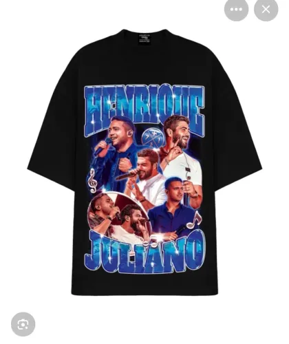 camisa henrique e juliano