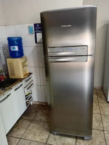 Geladeira, Electrolux, inox, frost free, 430L 