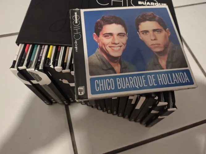 Caixa Box Coleção Chico Buarque com 20 CDs (Coleção Abril)